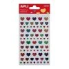 Autocollants Coeurs Métalliques -Apli Kids 13900 apli kids